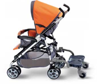 Plebani Univerzalni dodatak - steper za kolica za drugo dete 5100047 - dodatni pogled