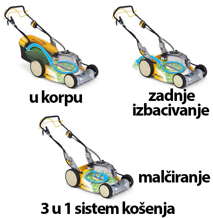 Cub Cadet 42 PB motorna kosačica za travu  - dodatni pogled