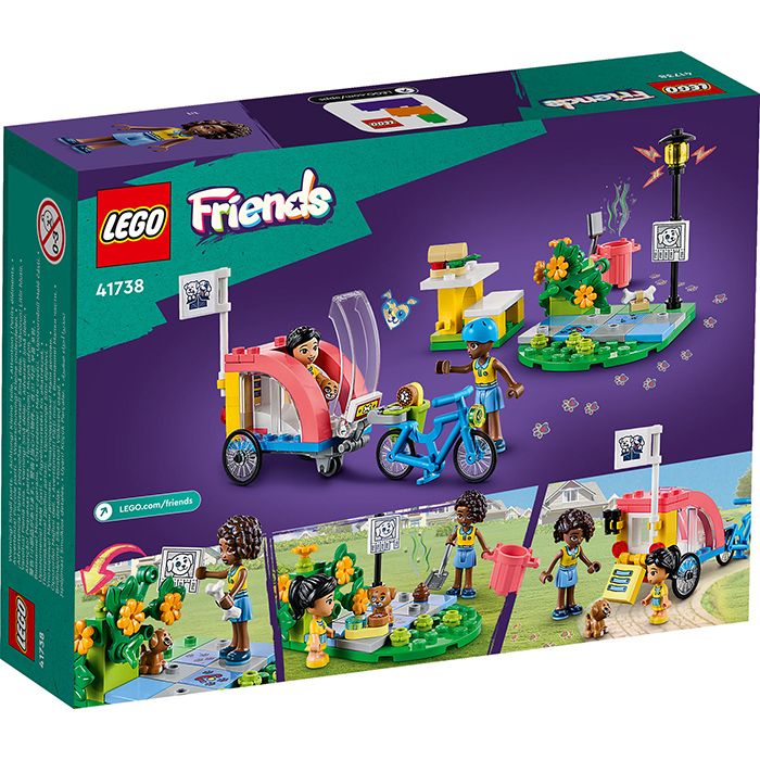 LEGO® Friends Kocke Ekipa na biciklu za spasavanje pasa 41738 - dodatni pogled
