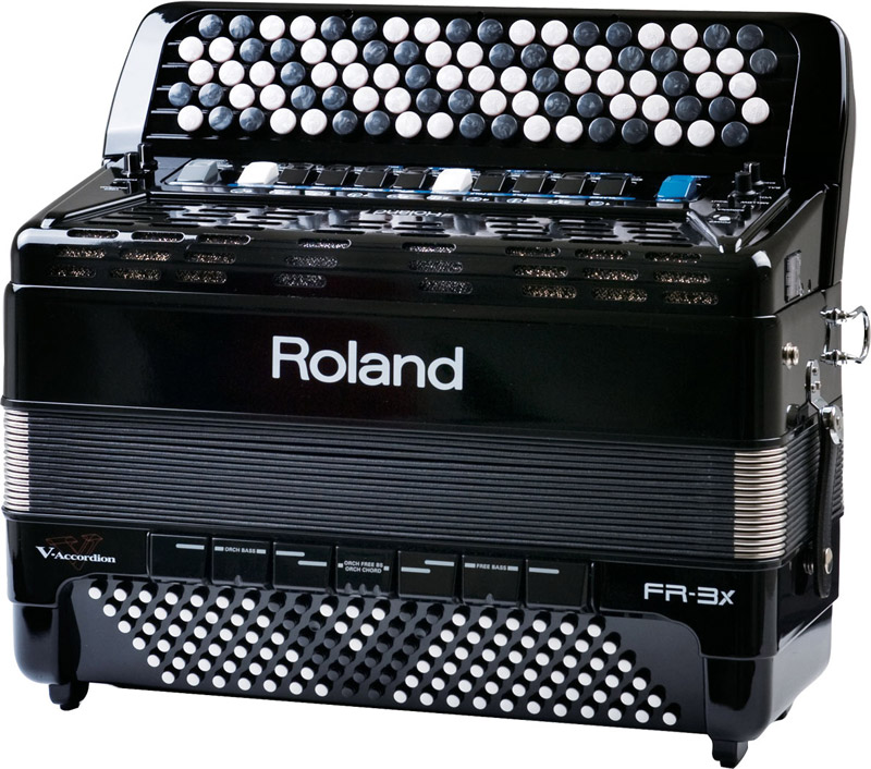 Roland FR-3Xb BK V-Harmonika dugmetara sa zvučnicima i USB-om crna 707291 - dodatni pogled