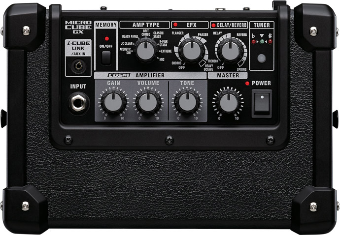 Roland Micro Cube-GX BK Portabl gitarsko pojačalo 710371 - dodatni pogled