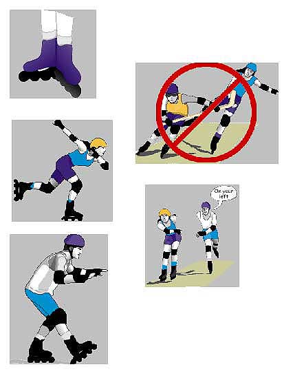 Hudora roler Joey Fleur II 31536 - dodatni pogled