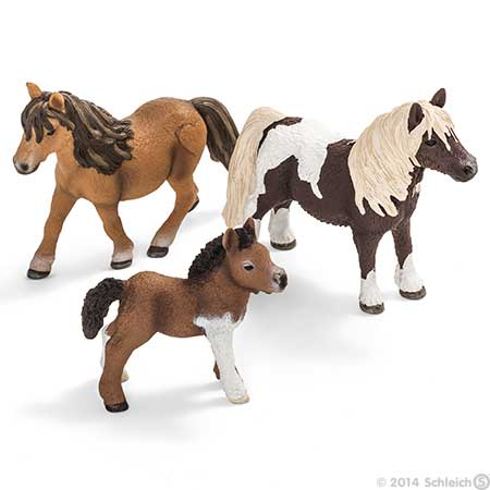 Schleich Domaće životinje - Šetlandski poni, kobila 13750 - dodatni pogled