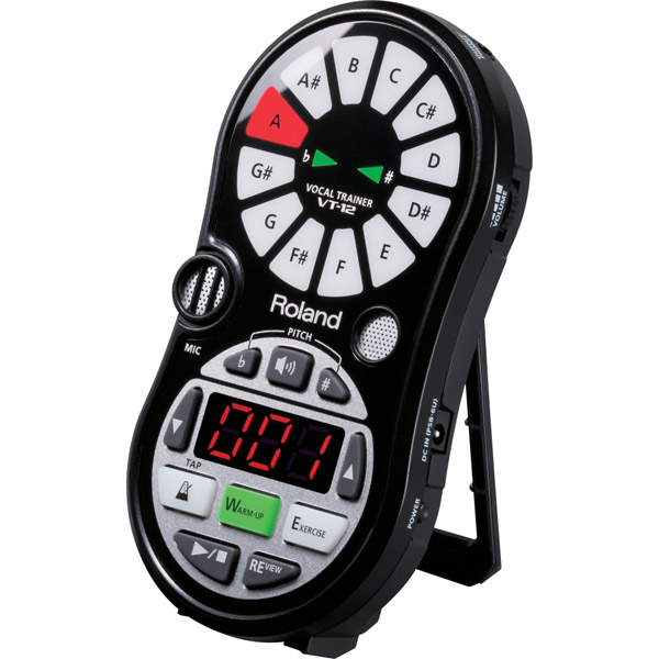 Roland VT-12 Vocal Trainer uređaj za praćenje tonaliteta glasa tokom pevanja crni 703410 - dodatni pogled