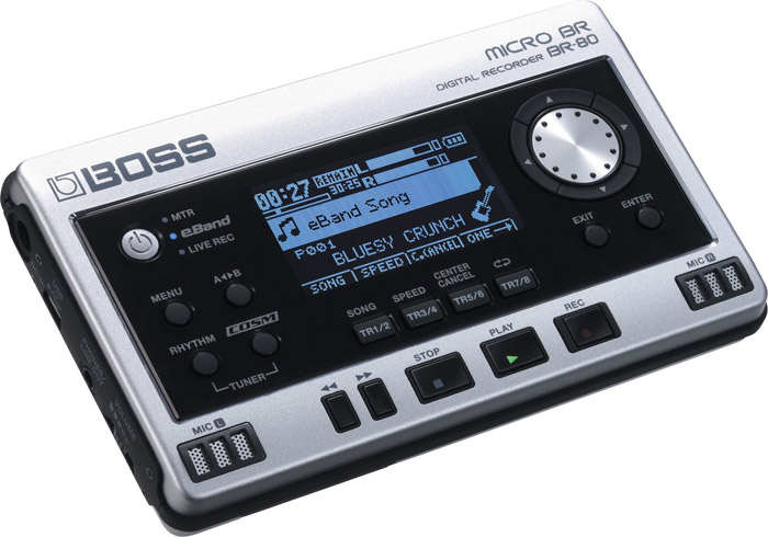Mini muzički studio za snimanje Boss BR-80 Digital Recorder 704281 - dodatni pogled
