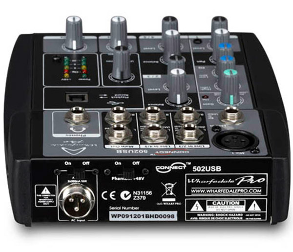 Mikro mikser Wharfedale Connect-502 USB 5841 - dodatni pogled