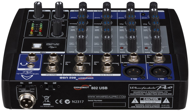 Mikro mikser Wharfedale Connect-802 USB 5846 - dodatni pogled