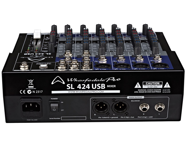 Studijska i live mikseta Wharfedale SL-424 USB 5848 - dodatni pogled