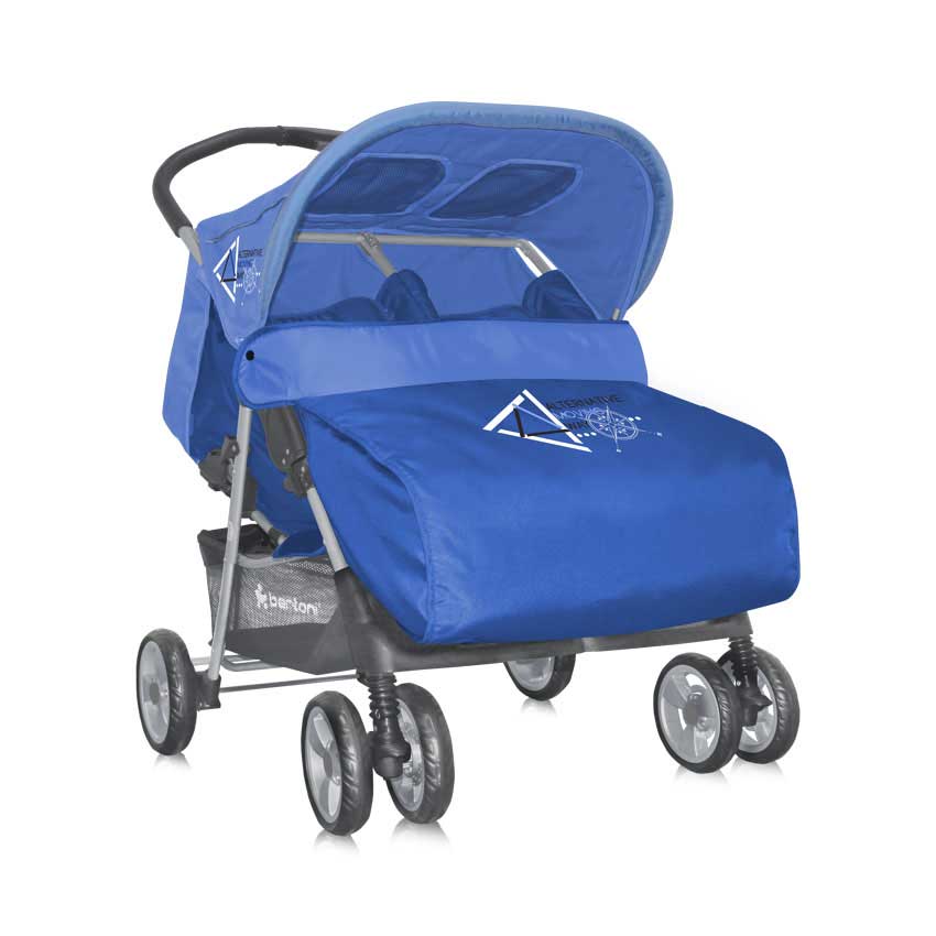 Bertoni Lorelli Kolica za blizance Twin Blue 10020071503 - dodatni pogled