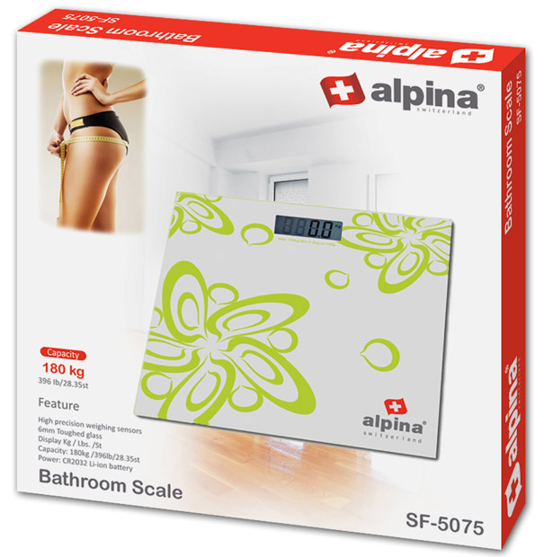Digitalna kućna telesna vaga Alpina SF-5075 21773 - dodatni pogled