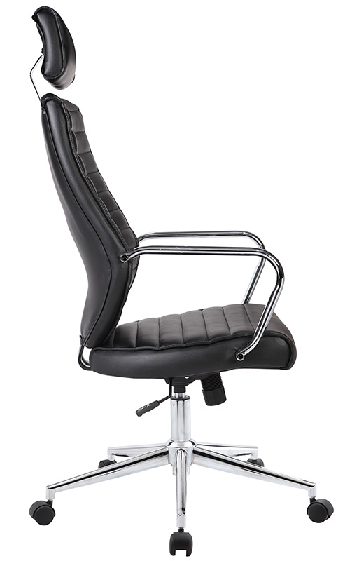 Radna Kancelarijska Fotelja Cambridge ECO Crna - dodatni pogled