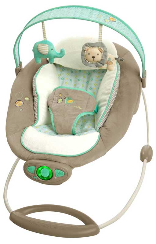 InGenuity by Bright Starts Nežna automatska bebi ležaljka Whimsical Wonders - dodatni pogled