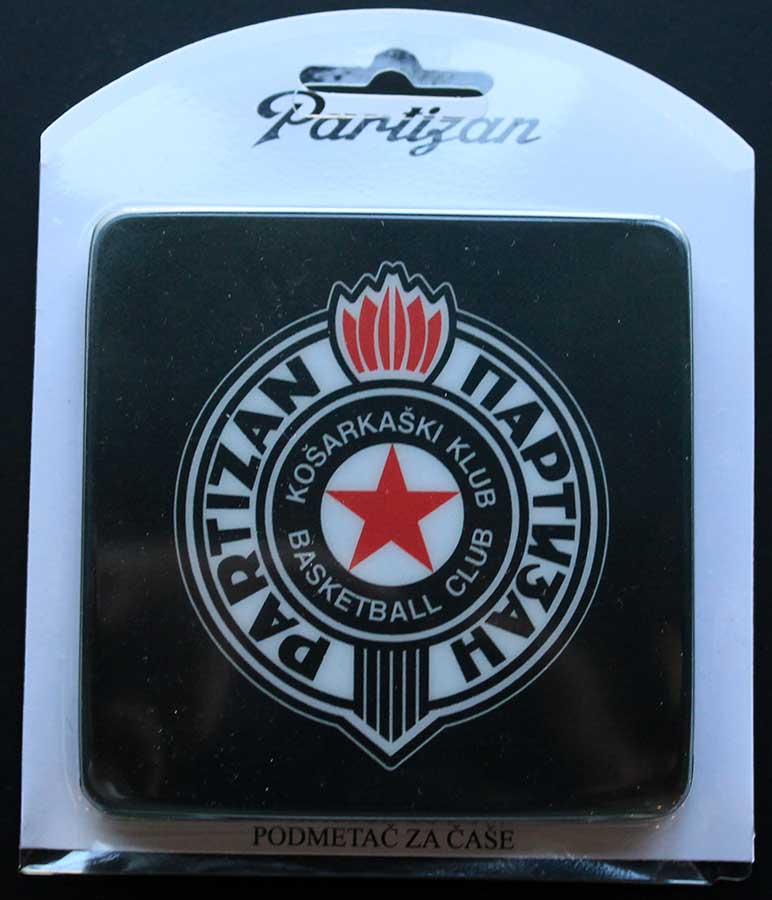KK Partizan Podmetači Za Čaše - dodatni pogled