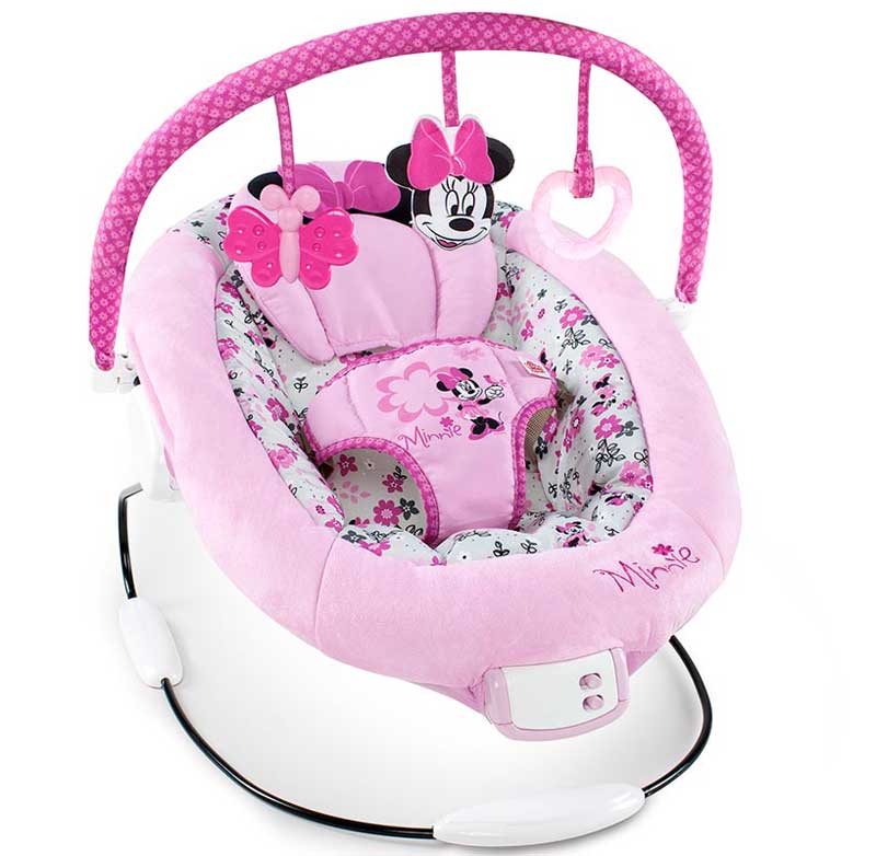 Disney Baby Automatska bebi ležaljka sa melodijama i vibracijom Minnie Mouse - dodatni pogled