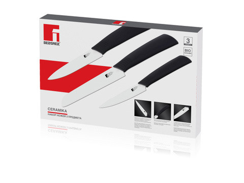 Bergner Set keramičkih noževa BG-4042N - dodatni pogled