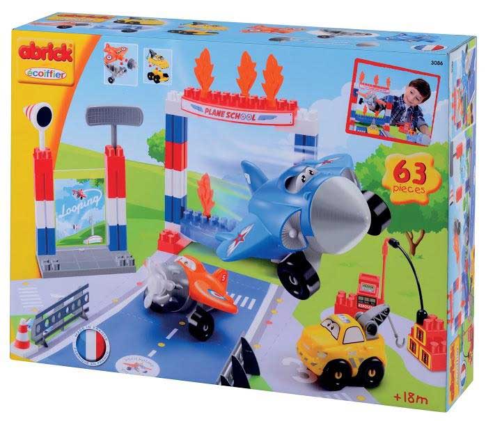 Ecoiffier Abrick Kocke Pista i avion SM003086 - dodatni pogled