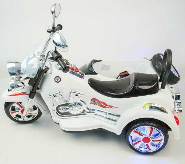 Motor na akumulator 138 beli - dodatni pogled