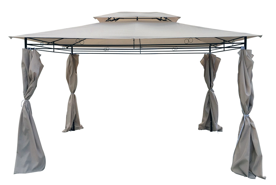 Tenda Gazebo Paviljon Thira - 3 x 4 m - dodatni pogled