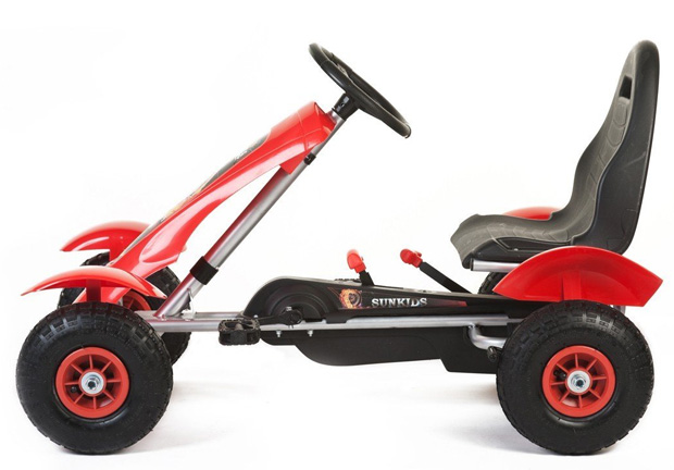 Karting automobil na pedale crveni Sunkids 618 veći - dodatni pogled