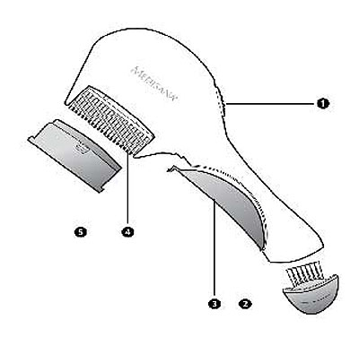 Medisana električni češalj za vaške LCS - dodatni pogled
