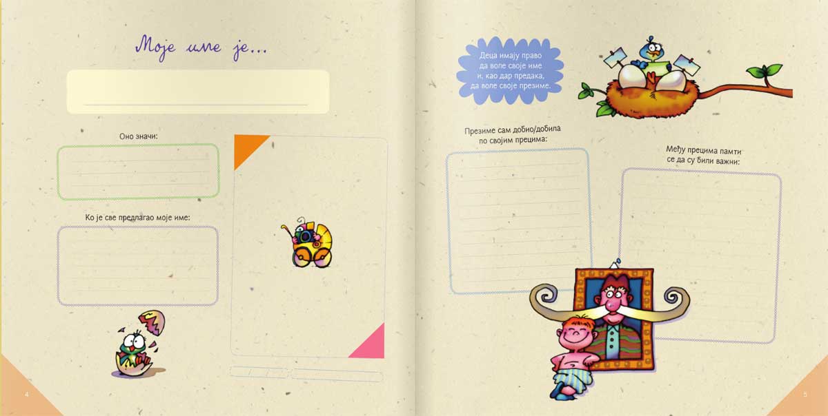 Spomenar mog detinjstva - Kreativni centar - dodatni pogled