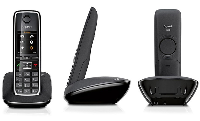 Bežični fiksni telefon Gigaset C530 Black - dodatni pogled