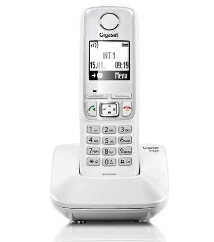Bežični fiksni telefon Gigaset A420 Beli - dodatni pogled
