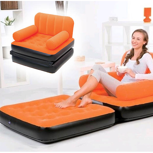 Višenamenska Fotelja Na Naduvavanje BestWay 67277 narandžasto crna - dodatni pogled