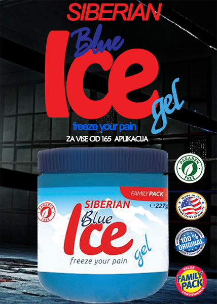 Gel za suzbijanje bolova Siberian Blue Ice - dodatni pogled