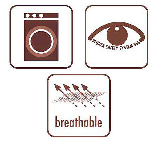 Beurer multifunkcijski grejni pojas HK-55 - dodatni pogled