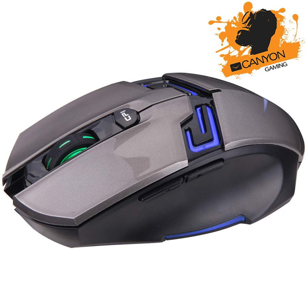 Miš za računar Canyon Gaming Mouse Silver Grey CND-SGM7 - dodatni pogled