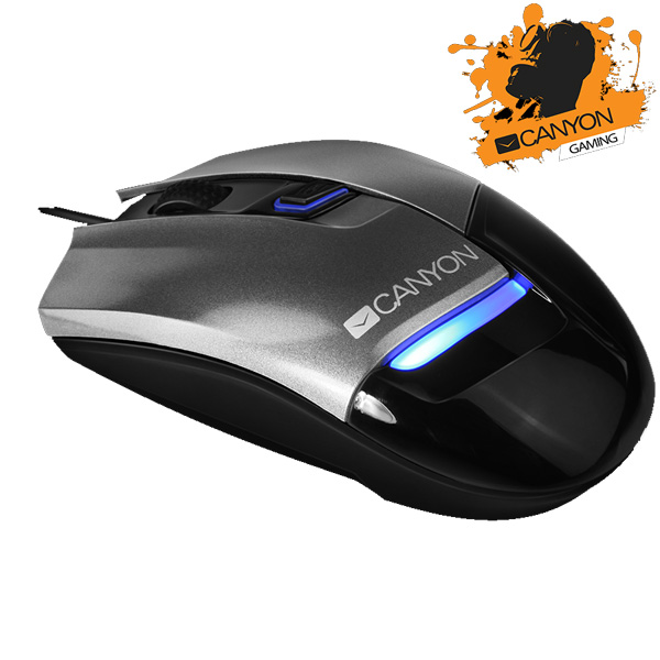 Miš za računar Canyon Gaming Mouse Silver Grey CNS-SGM4G - dodatni pogled