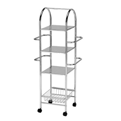 Polica Za Kupatilo Metal - PVC - dodatni pogled