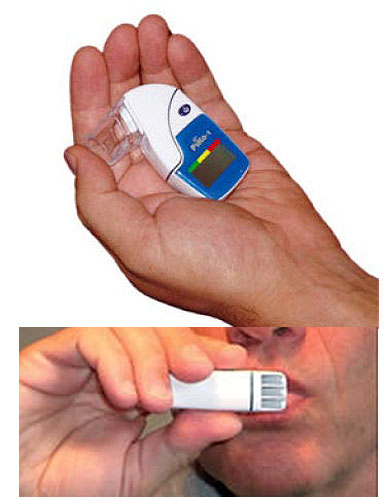 Piko 1 merač kapaciteta pluća - dodatni pogled