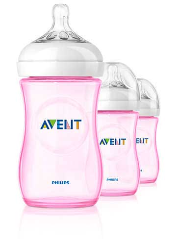 Avent Flašica Natural 260ml roza - dodatni pogled
