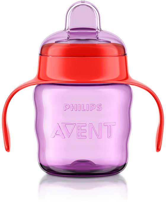 Avent Čaša za lako pijenje Spout Cup Easy, za devojčice 200ml 6m+ - dodatni pogled