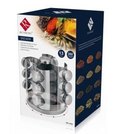 Bergner Stalak za začine sa 12 teglica RB-4250 - dodatni pogled