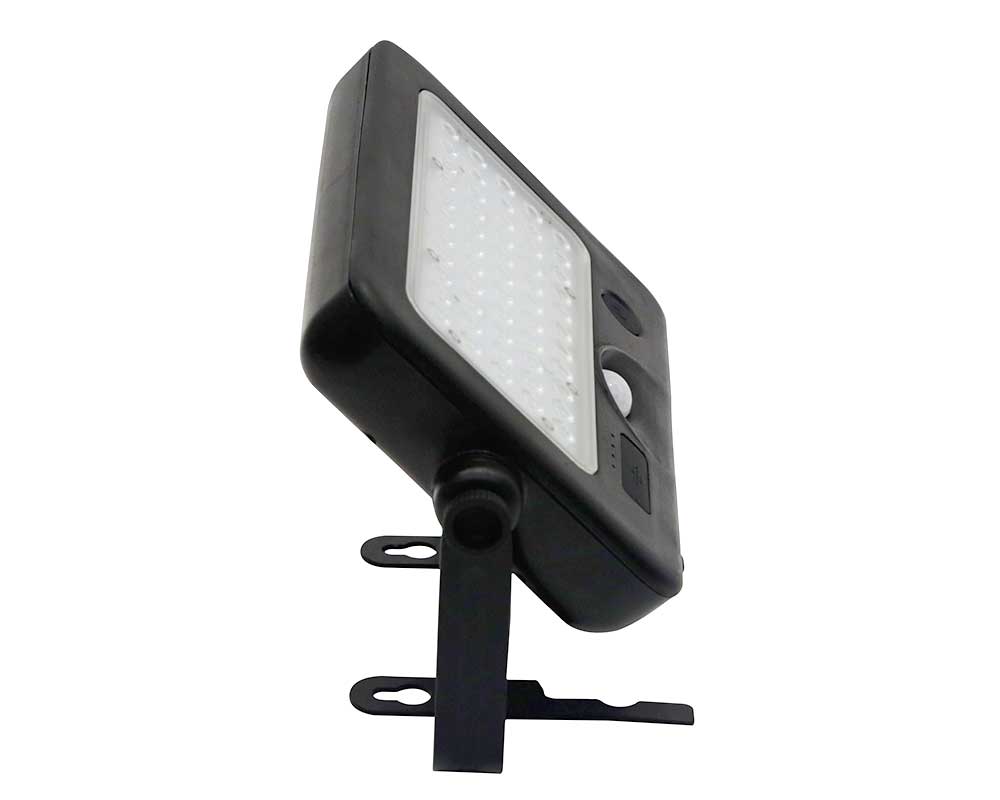 Solarni panel i LED reflektor sa PIR senzorom Elmark 98SOL302 1100lm 50W IP65 komplet - dodatni pogled