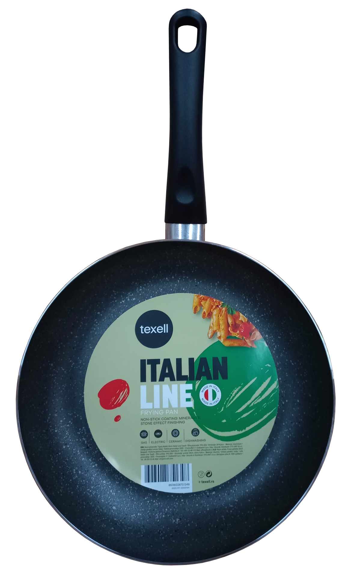 Duboki tiganj 26cm Italian Line Texell TPIL-D26 - dodatni pogled