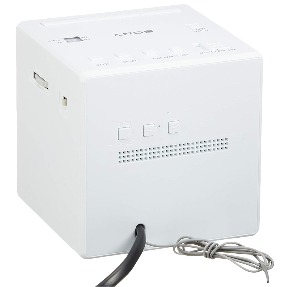 Radio aparat sa satom Sony ICF-C1W - dodatni pogled