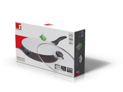 Bergner Duboki keramički tiganj sa poklopcem 28cm Simplicia BG-6650 - dodatni pogled