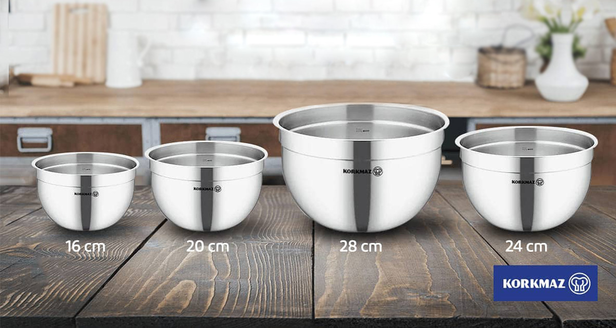 Posuda za mešanje Korkmaz Gastro 24cm 5.4 L - dodatni pogled