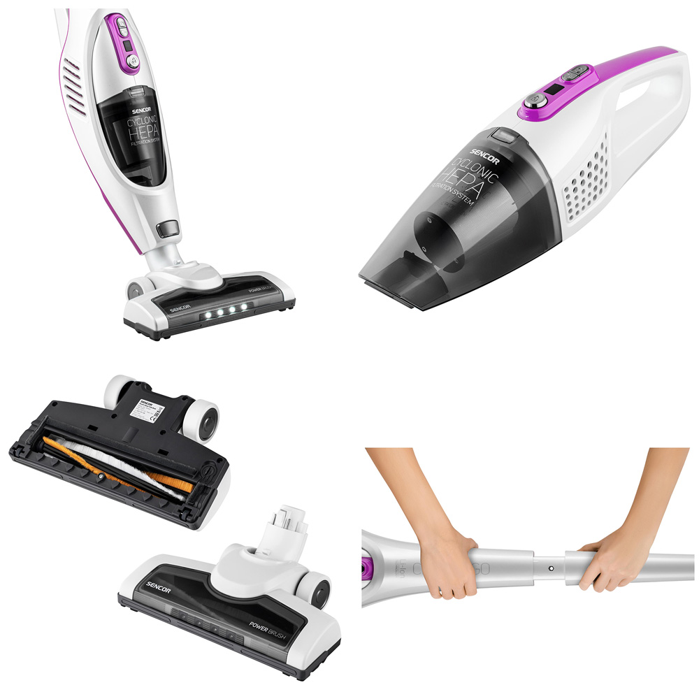 Bežični štapni usisivač 2u1 sa posudom SENCOR SVC 7814VT - dodatni pogled