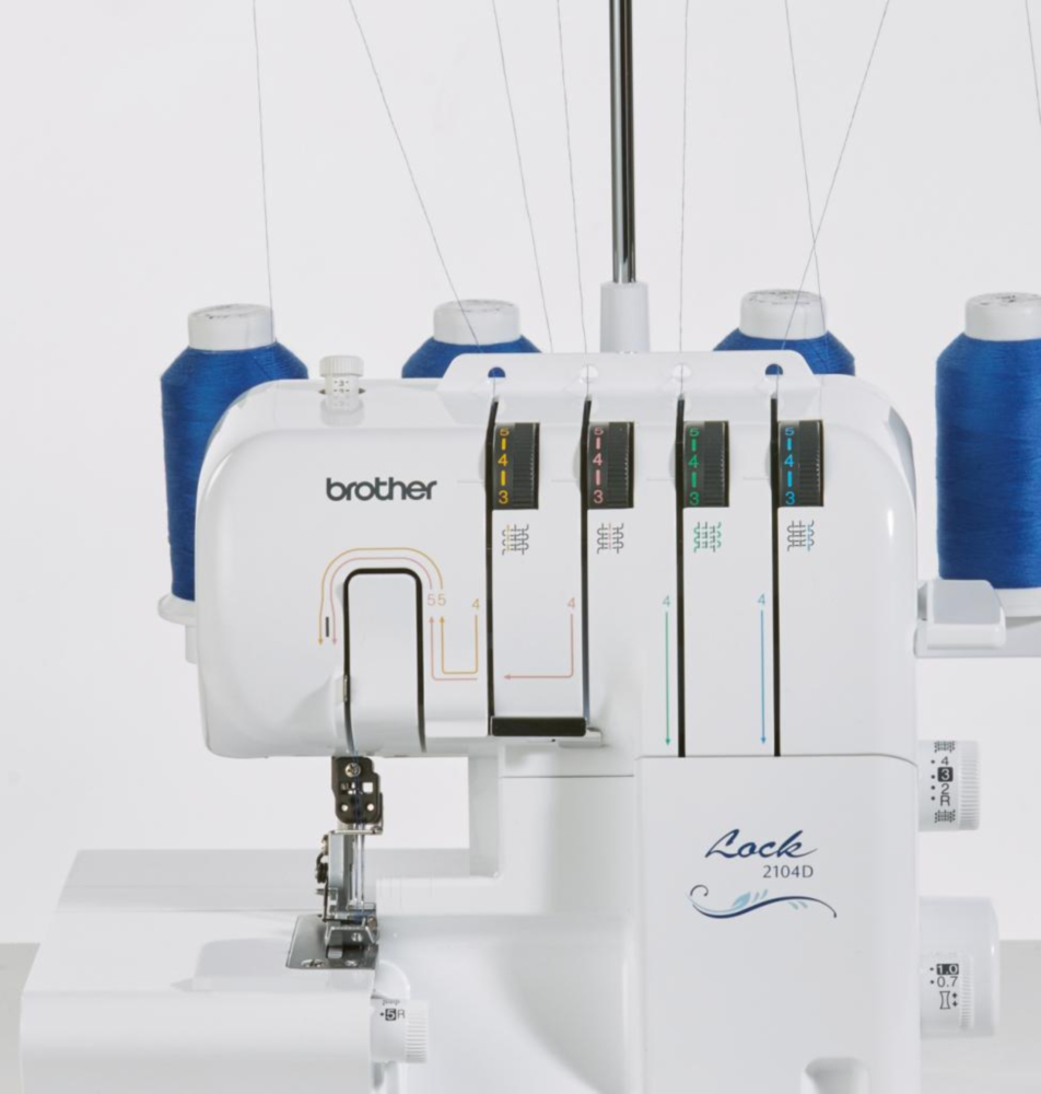 Overlock mašina za šivenje Brother 2104D - dodatni pogled