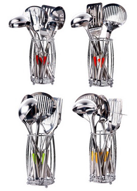 Bergner Kaiserhoff Kuhinjski pribor za kuvanje 7 kom red KH-8368-RE - dodatni pogled