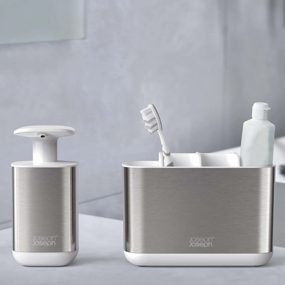 Joseph Joseph Dvodelni set za kupatilo od nerđajućeg čelika Bathroom Beauties - dodatni pogled