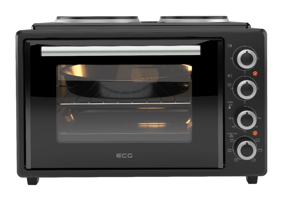 Električni šporet sa dve ringle ECG ETH 3501B - dodatni pogled