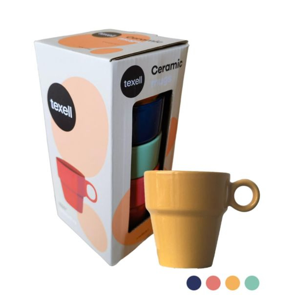 Set keramičkih šolja Texell TCM-S382 4 komada - dodatni pogled