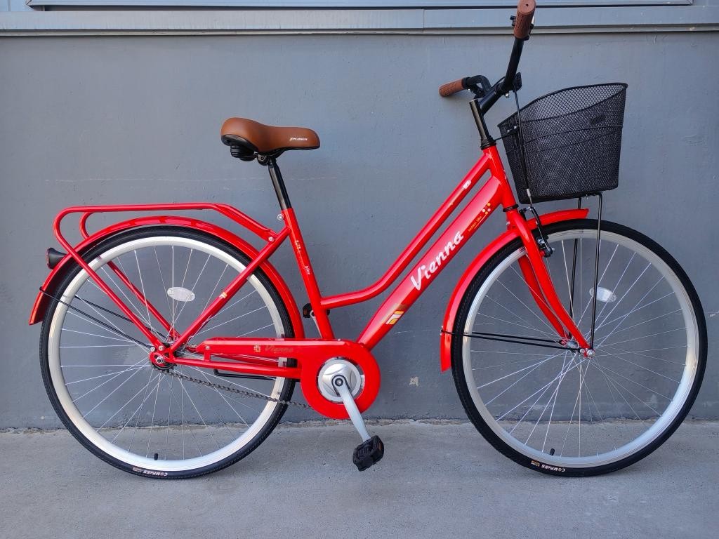 Xplorer Ženski Gradski bicikl Vienna crveni 28 inča - dodatni pogled