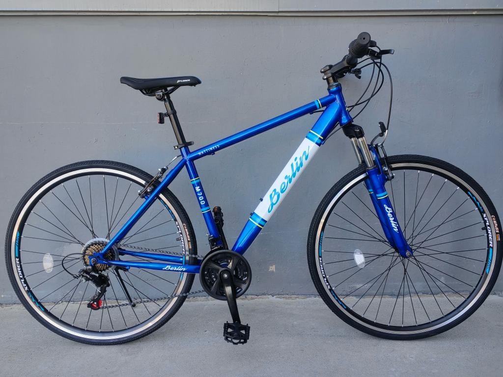 Xplorer Muški Gradski bicikl Berlin plavi 28 inča - dodatni pogled